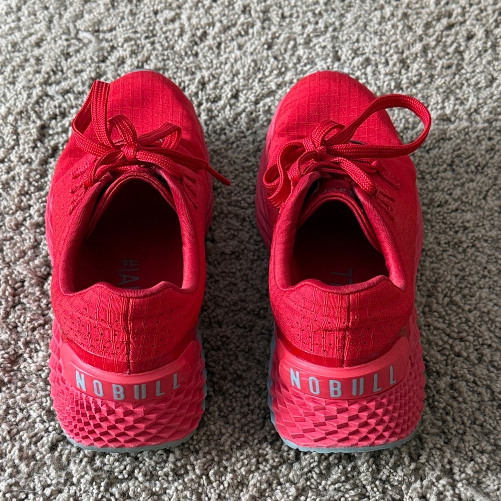 NOBULL Mens Red Sneakers
